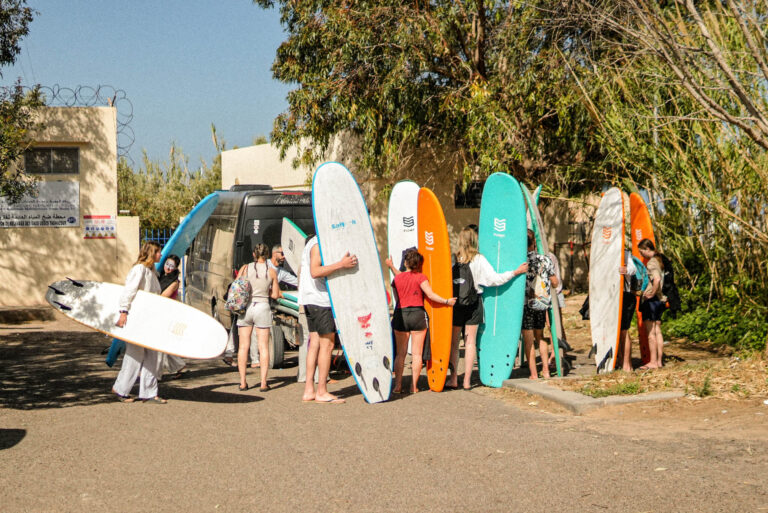 Private surf lessons tamraght