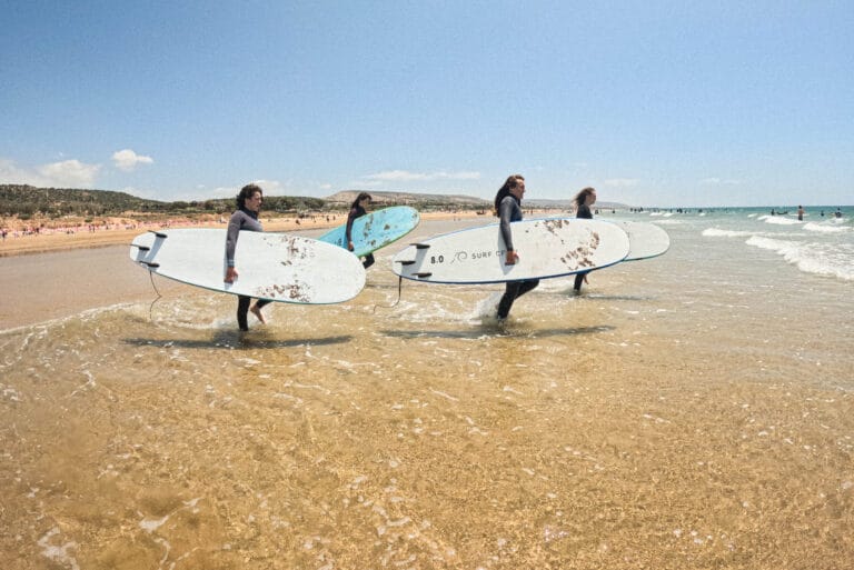 Private surf lessons tamraght