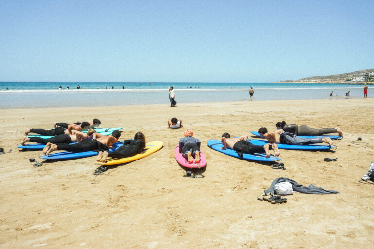 Private surf lessons tamraght